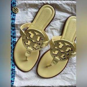 Tory Burch yellow Miller sandal